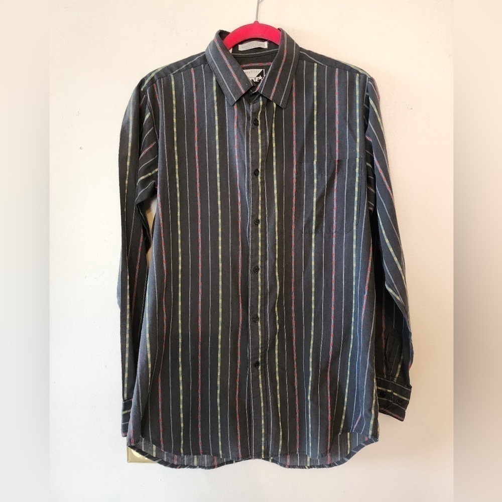 American fame classic long sleeve shirt mens medium